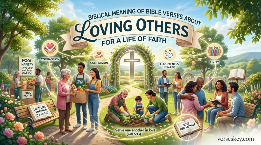 Biblical Meaning of Bible Verses About Loving Others for a Life of Faith