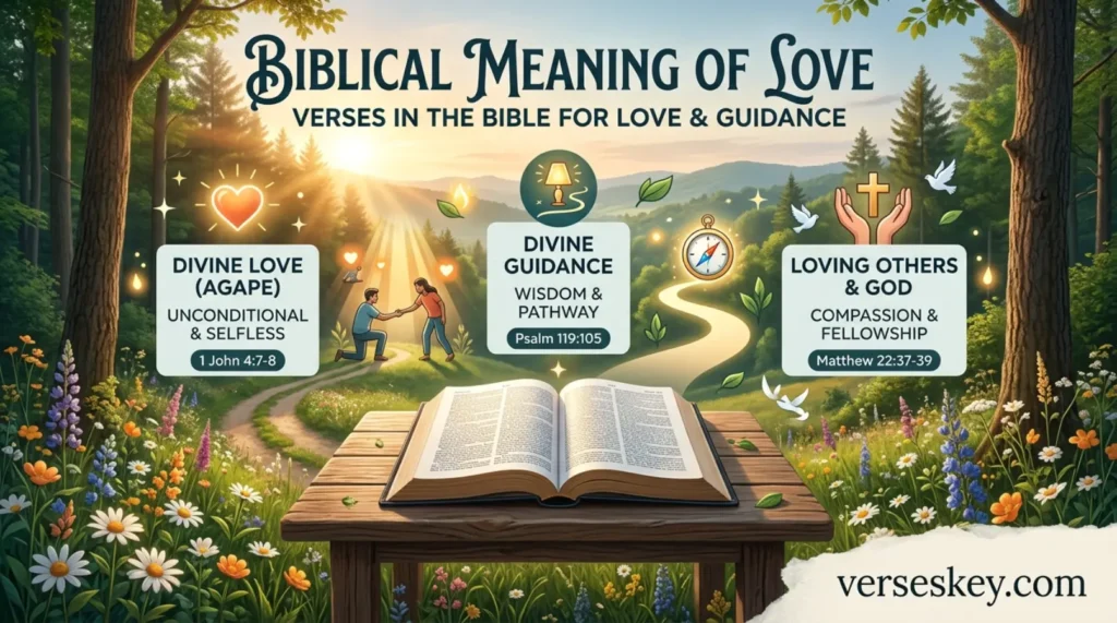 Biblical Meaning of Love Verses in the Bible for Love and Guidance