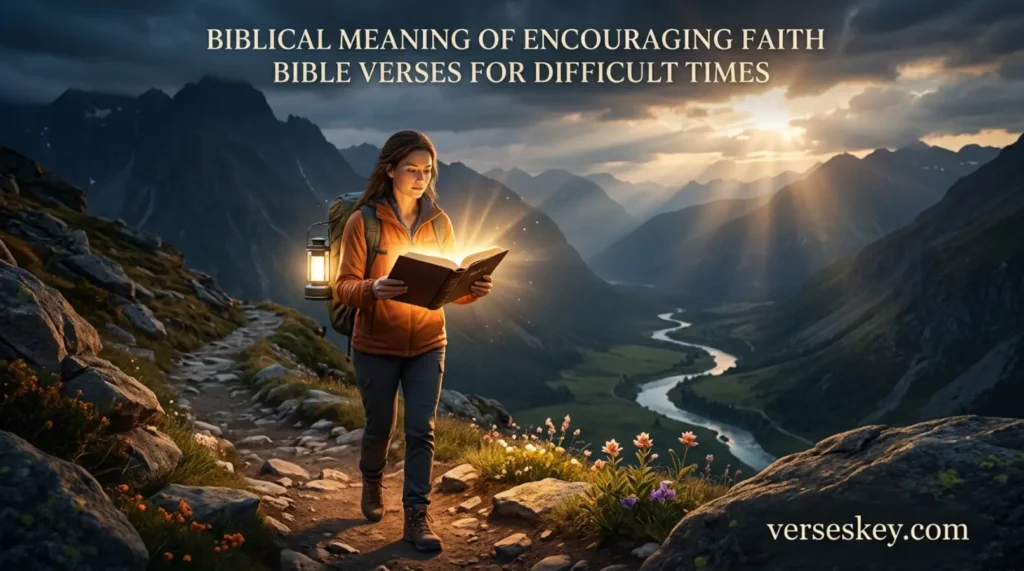 Biblical Meaning of Encouraging Faith Bible Verses