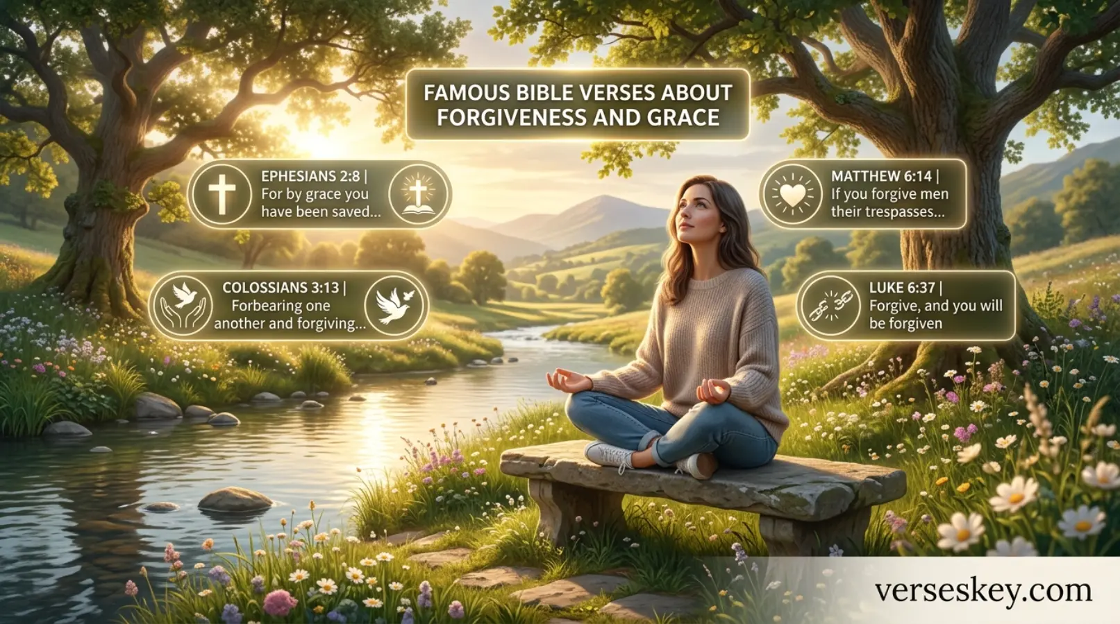 Famous Bible Verses About Forgiveness and Grace