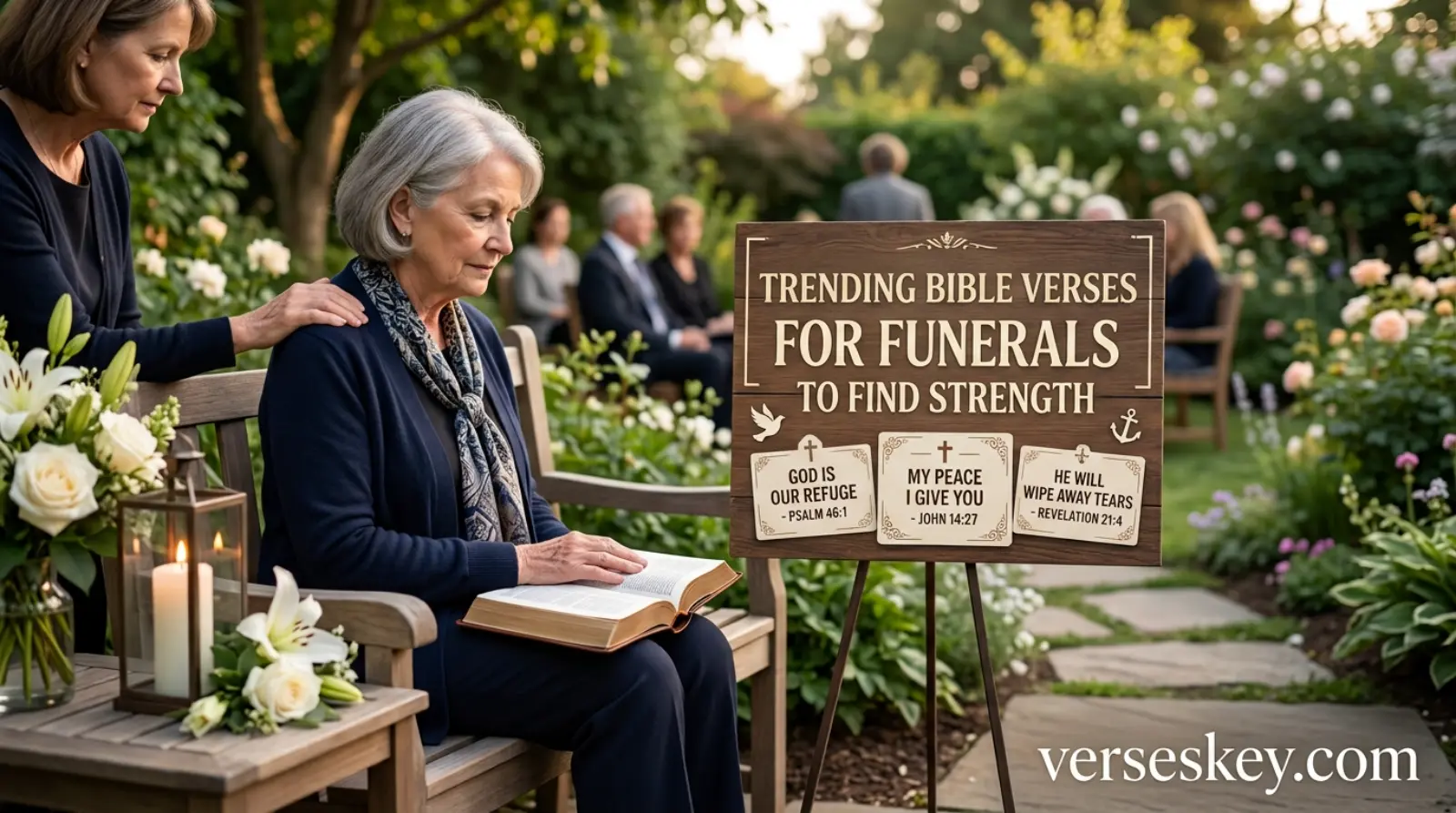 Trending Bible Verses for Funerals to Find Strength