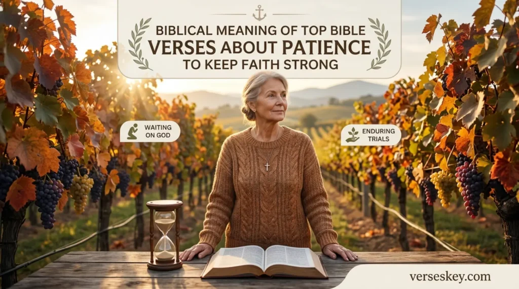 Biblical Meaning of Top Bible Verses About Patience