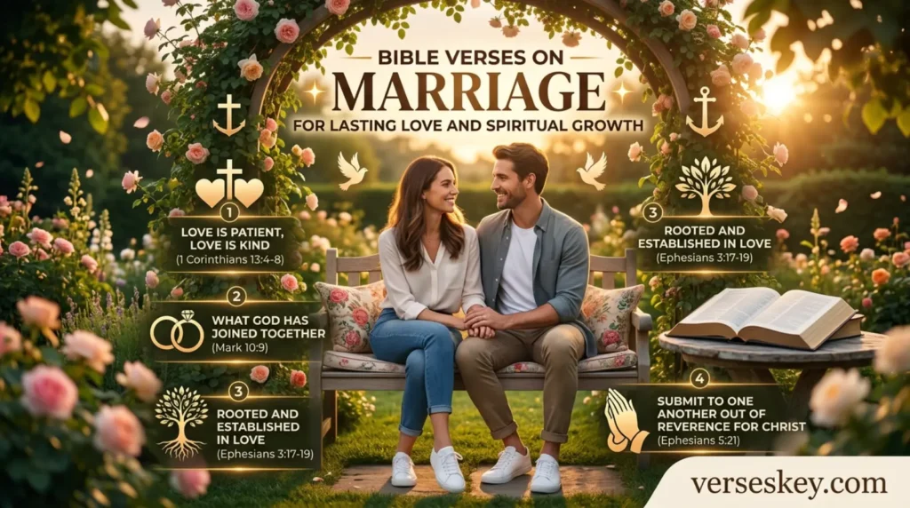 Bible Verses on Marriage for Lasting Love and Spiritual Growth