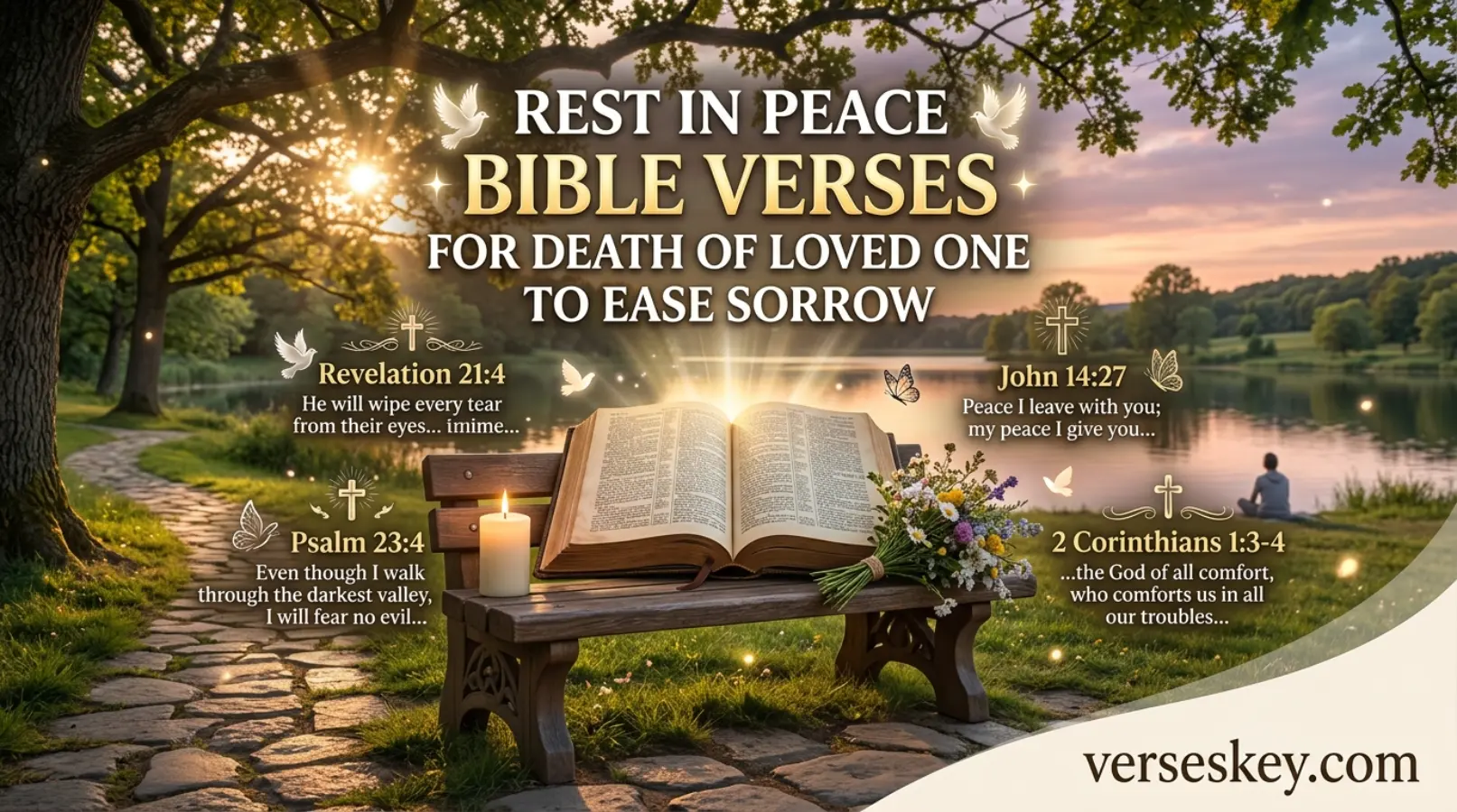 Rest in Peace Bible Verses for Death of Loved One to Ease Sorrow