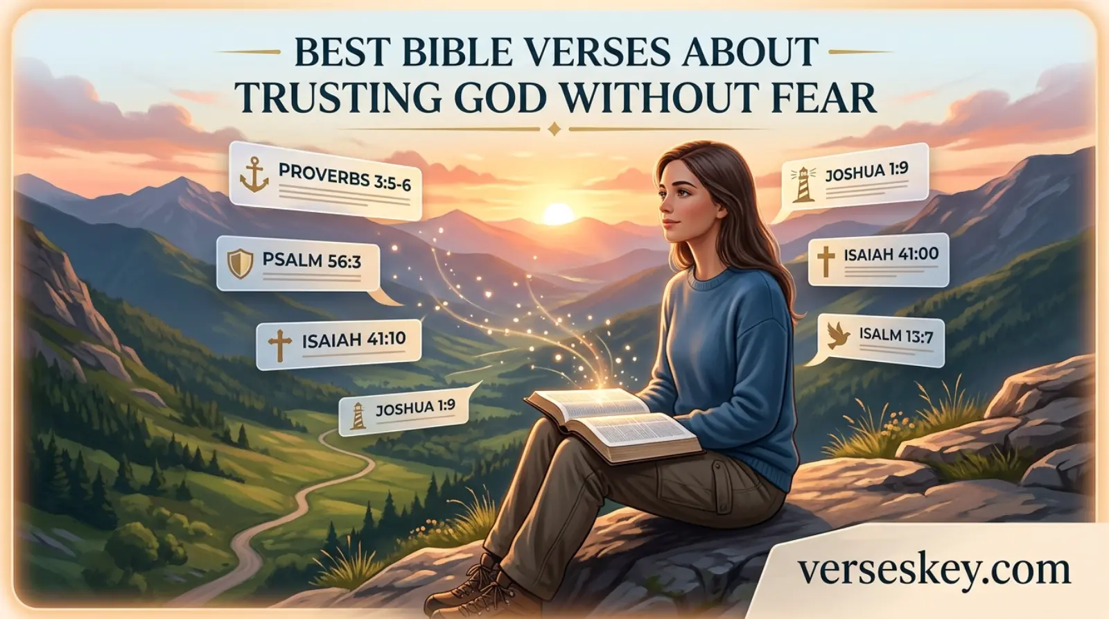 Best Bible Verses About Trusting God Without Fear