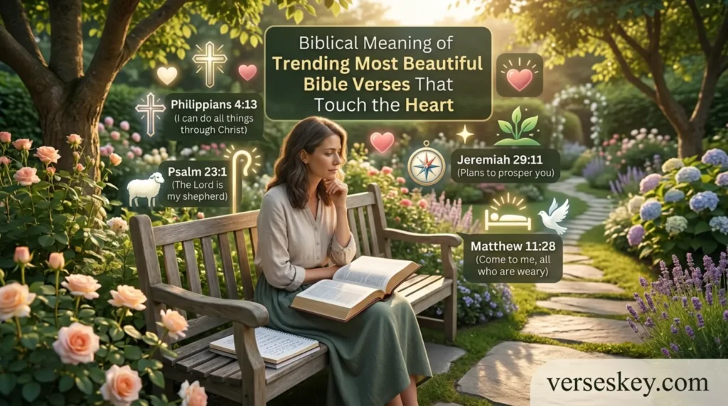 Biblical Meaning of Trending Most Beautiful Bible Verses That Touch the Heart