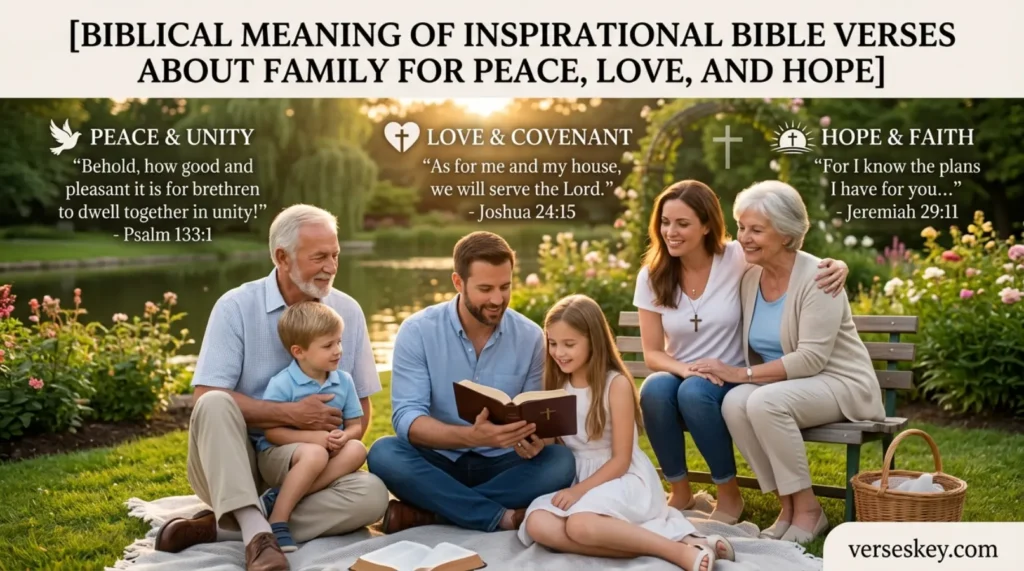 Biblical Meaning of Inspirational Bible Verses About Family