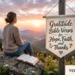 Gratitude Bible Verses for Hope, Faith, and Thanks