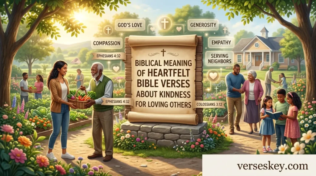 Biblical Meaning of Heartfelt Bible Verses About Kindness