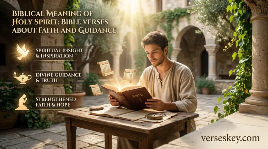 Biblical Meaning of Holy Spirit Bible Verses