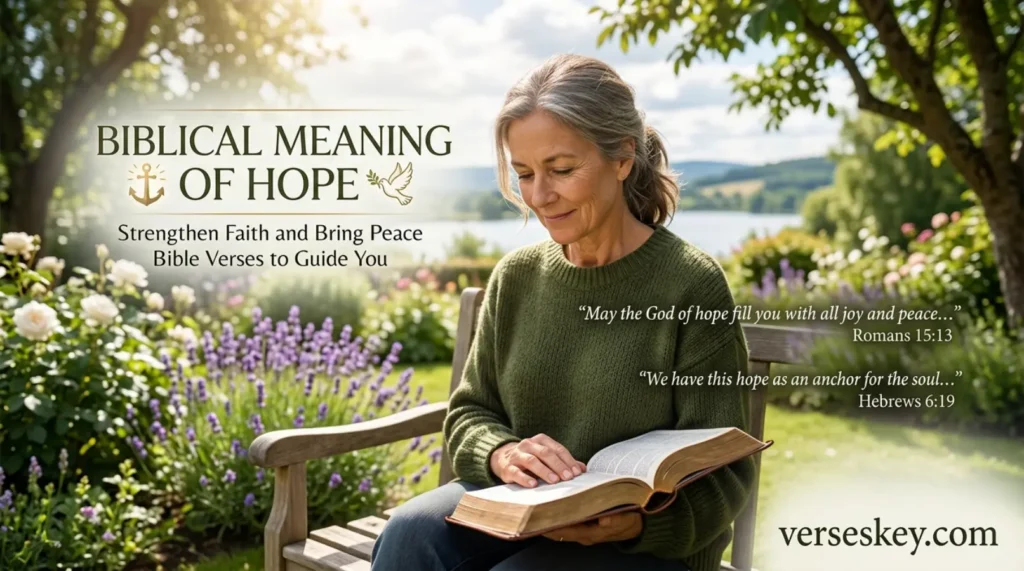 Biblical Meaning of Hope Bible Verses to Strengthen Faith and Bring Peace