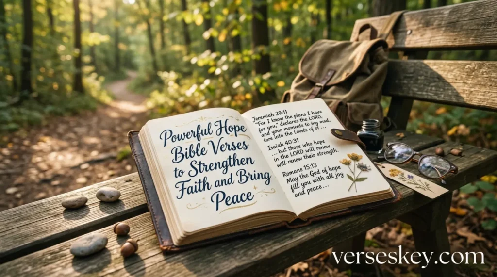 Powerful Hope Bible Verses to Strengthen Faith and Bring Peace