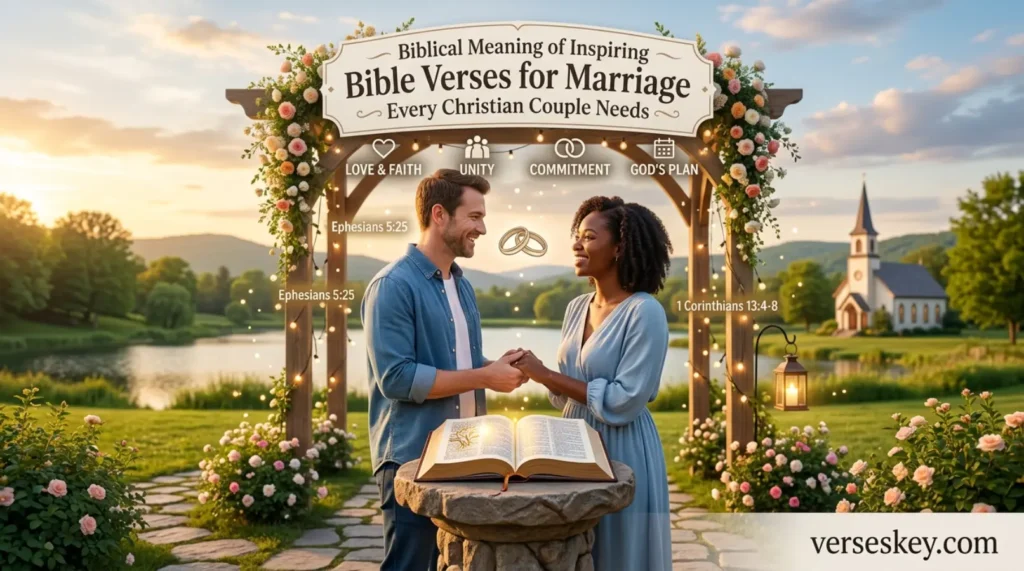 Biblical Meaning of Inspiring Bible Verses for Marriage