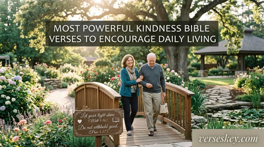 Most Powerful Kindness Bible Verses to Encourage Daily Living