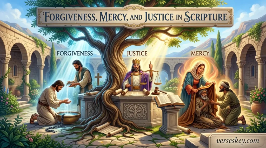 Forgiveness, Mercy, and Justice in Scripture